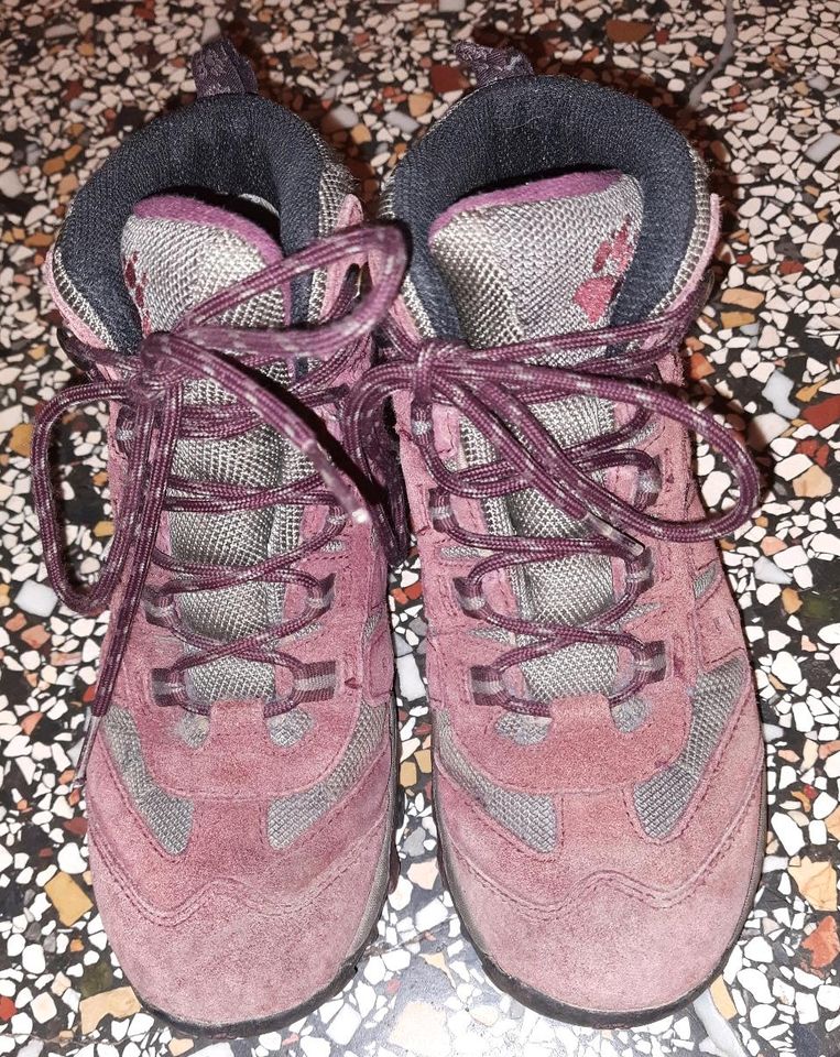 Wolfskin Girls Purple Rain Wanderschuhe schmal Gr. 35 Texapore in Hagen im Bremischen