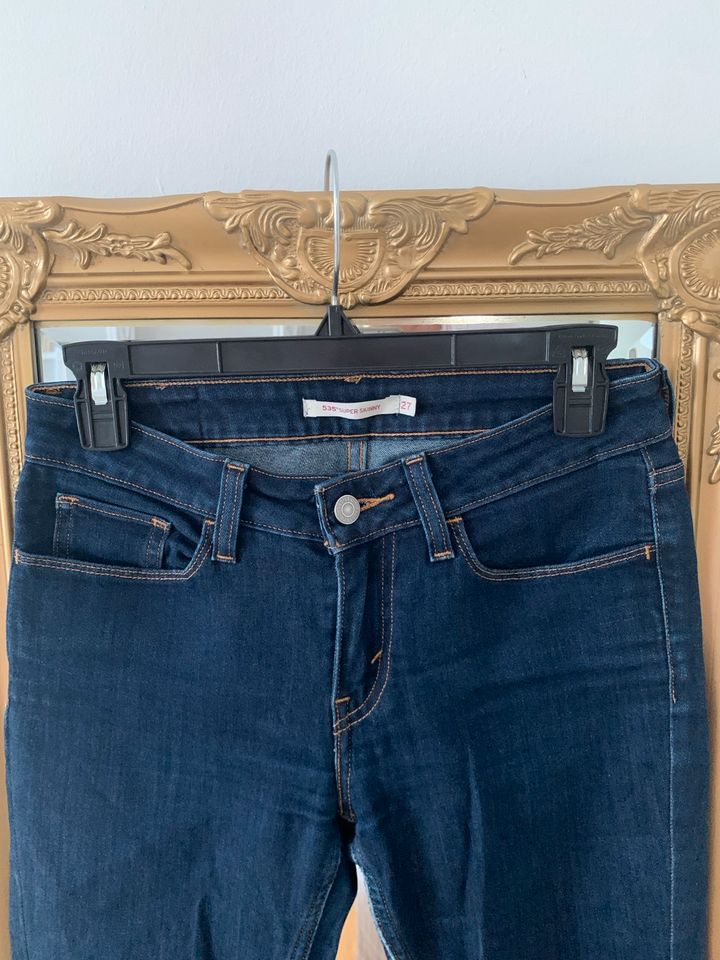 LEVI STRAUSS slim/Röhre Jeans/Denim,Gr.36/S,stretch,dunkel blau in München