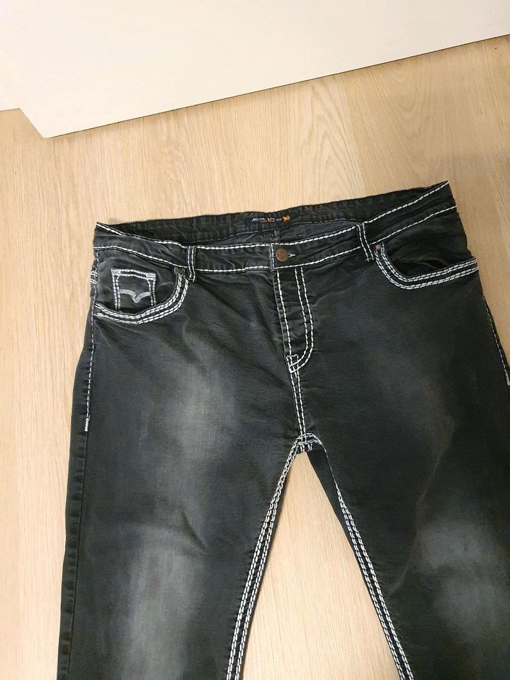 Rock Greek Jeans Herren Größe 44  W33 schwarz Hose in Bad Homburg