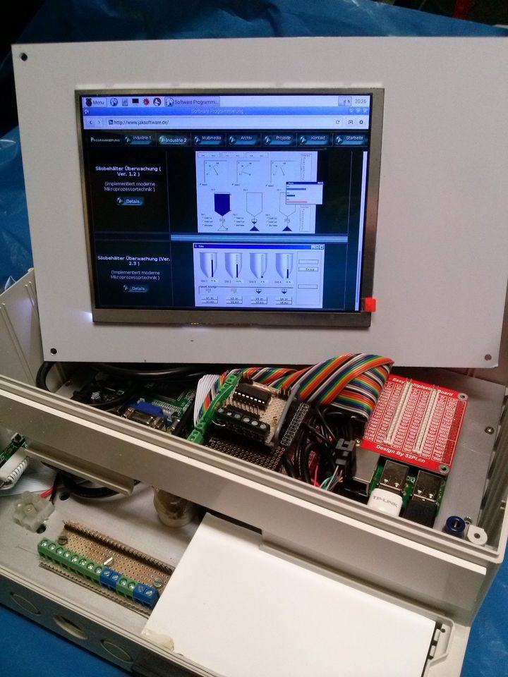 Feuchtenmessgerät auf einem Raspberry PI 3 in Haiger