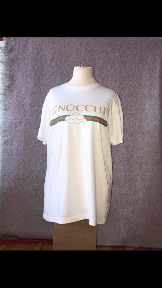 Designer/Siebdruck TShirt „Gnocchi“ GUCCI Adaption in Berlin