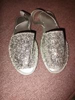 Sandalen-silber Hessen - Langenselbold Vorschau