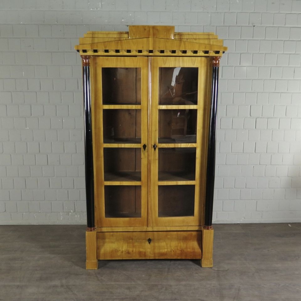 22780 Vitrine Biedermeier 1840 Kirschbaum -15% Rabatt in Nordhorn