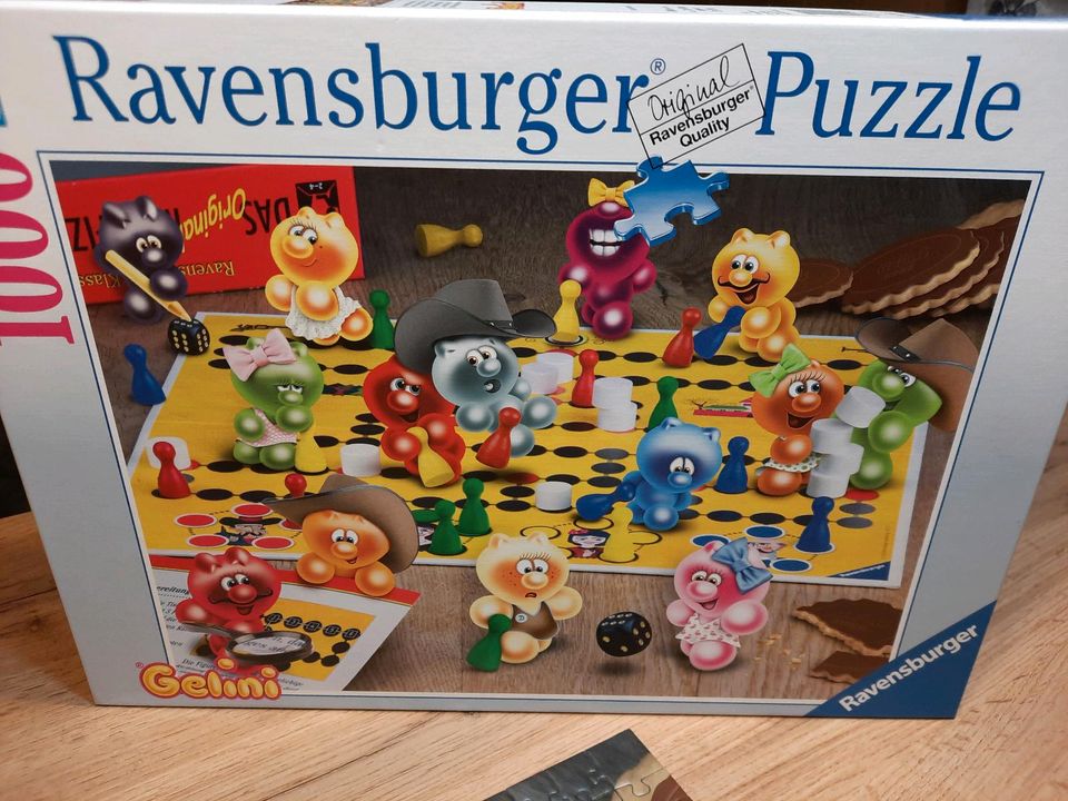 Gelini Puzzle Ravensburger Spieleabend in Bechhofen