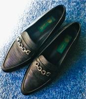 Halbschuhe – Damenschuhe – Canda – Schwarz – Leder – EU Gr. 42 – Bayern - Adlkofen Vorschau