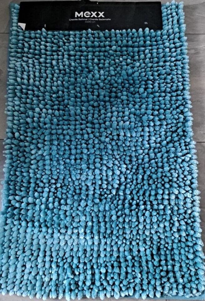 Mexx Badematte 50x80cm Chenille Mikrofaser 30mm höhe Rutschhemmen in Kerpen