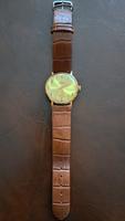 Herrenuhr 23 Kamha Handaufzug Echt Lederarmband vergoldet Berlin - Treptow Vorschau