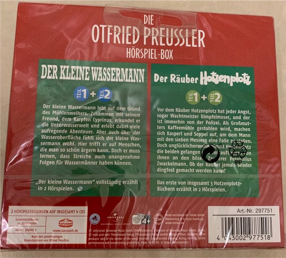 Otfried Preussler Hörspielbox 4 CDs / Neu und OVP in Eppertshausen