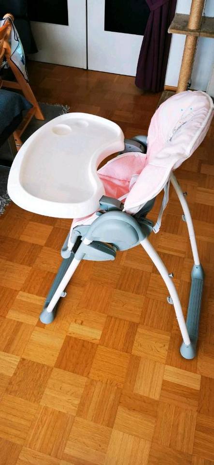Hauck Hochstuhl & Babyliege ab Geburt - Sit'n Relax mit Babyaufsa in Eningen