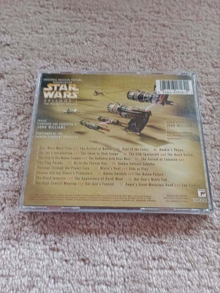 CD Star Wars Episode 1 Soundtrack John Williams in Westensee