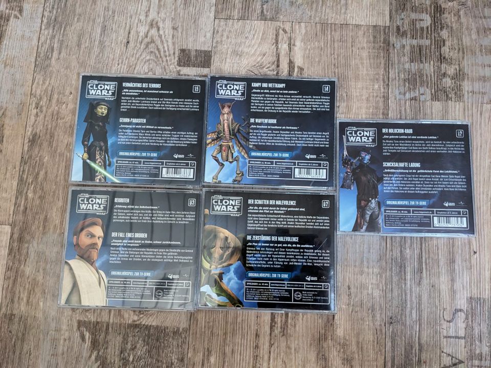 Star Wars The Clone Wars CD 6 Stück in Bad Schwartau