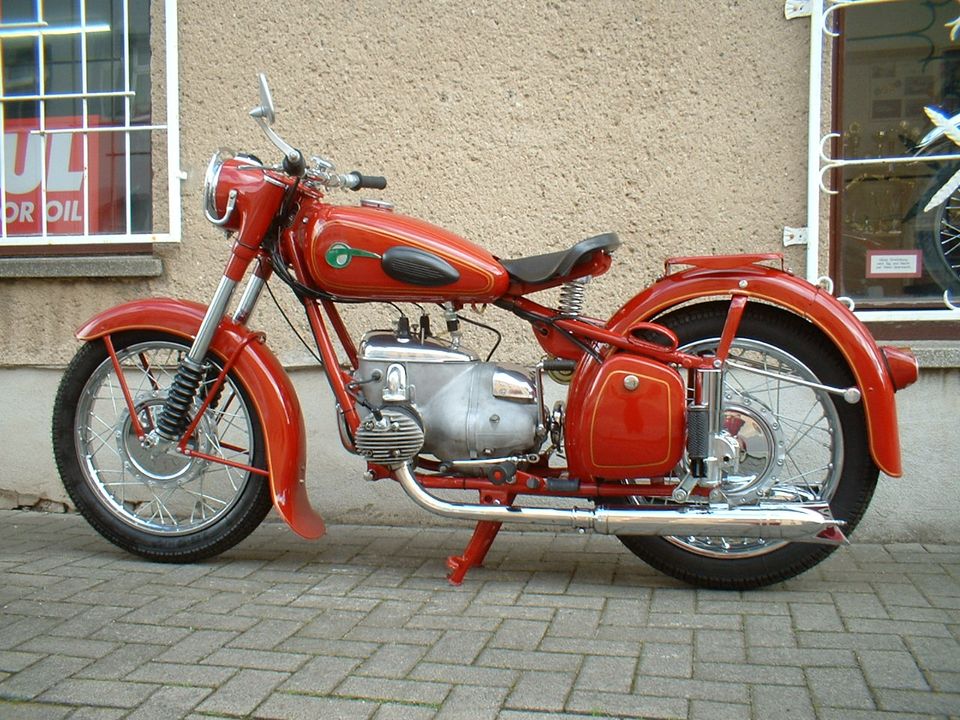 MZ BK 350 Baujahr 1958 - Komplettrestauration in Aschersleben