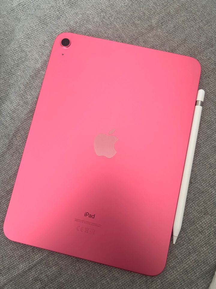iPad 10 pink  Wi-Fi zu verkaufen 64 GB + Apple Pen gen. 1 in Offenbach