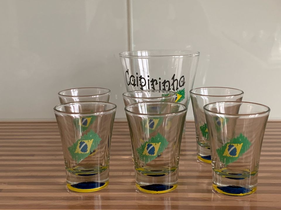 Set mit 6 Schnapsgläsern + Caipirinha Brasilien in Hannover