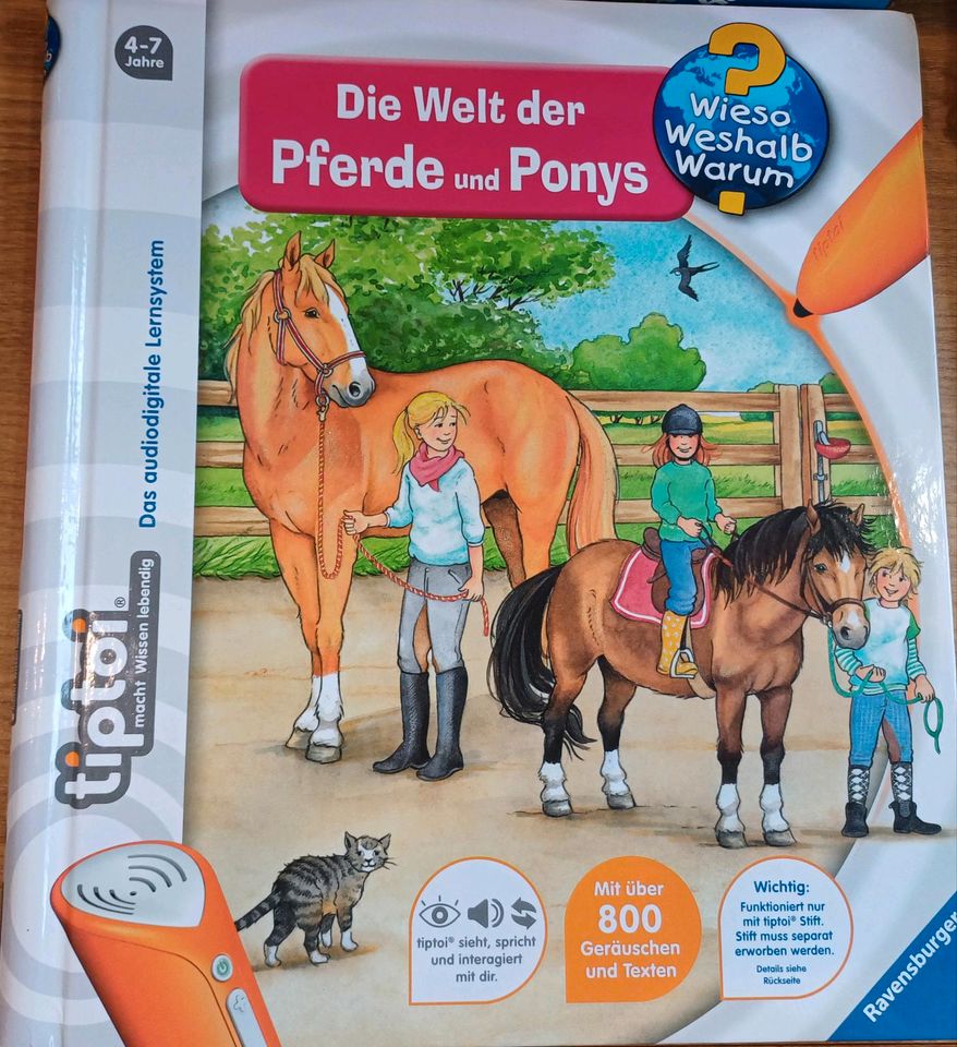 Tiptoi wieso weshalb warum, Pferde und Ponys in Mönchberg