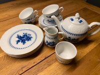 Schumann Arzberg Tee Kaffee Service 15-tlg. Rose Blau Selten Schleswig-Holstein - Gudow Vorschau