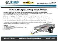 Humbaur Anhänger mieten verschiedene Modelle Vermietung Bayern - Neuburg a.d. Donau Vorschau