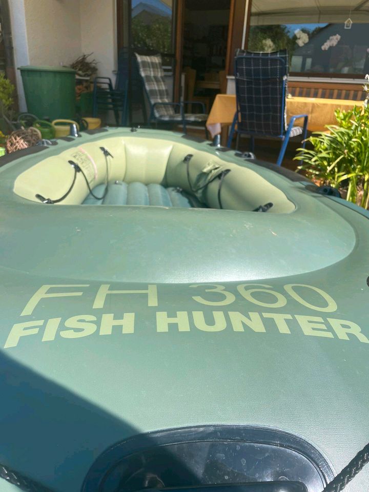 Aufblasbares Schlauchboot Fish Hunter FH360 für 4 Personen in Brackenheim