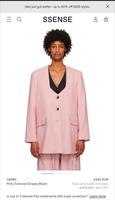 Ganni Oversize Drapey  Blazer Berlin - Wilmersdorf Vorschau