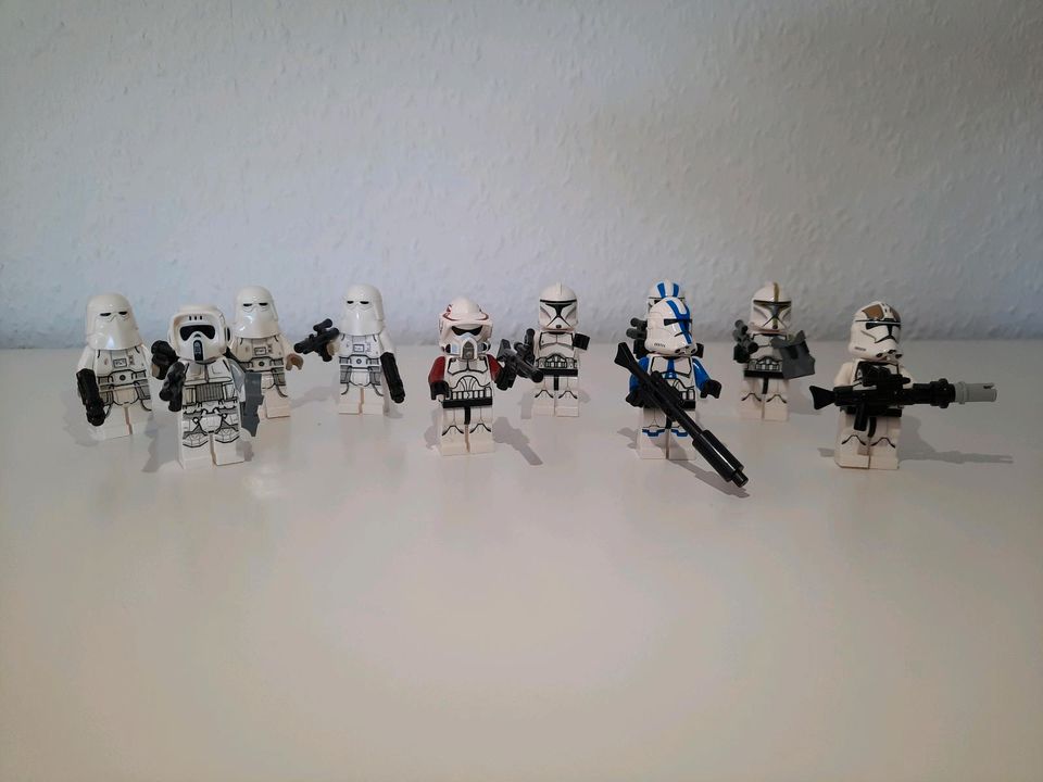 50 Lego Star Wars Minifiguren in Bad Harzburg