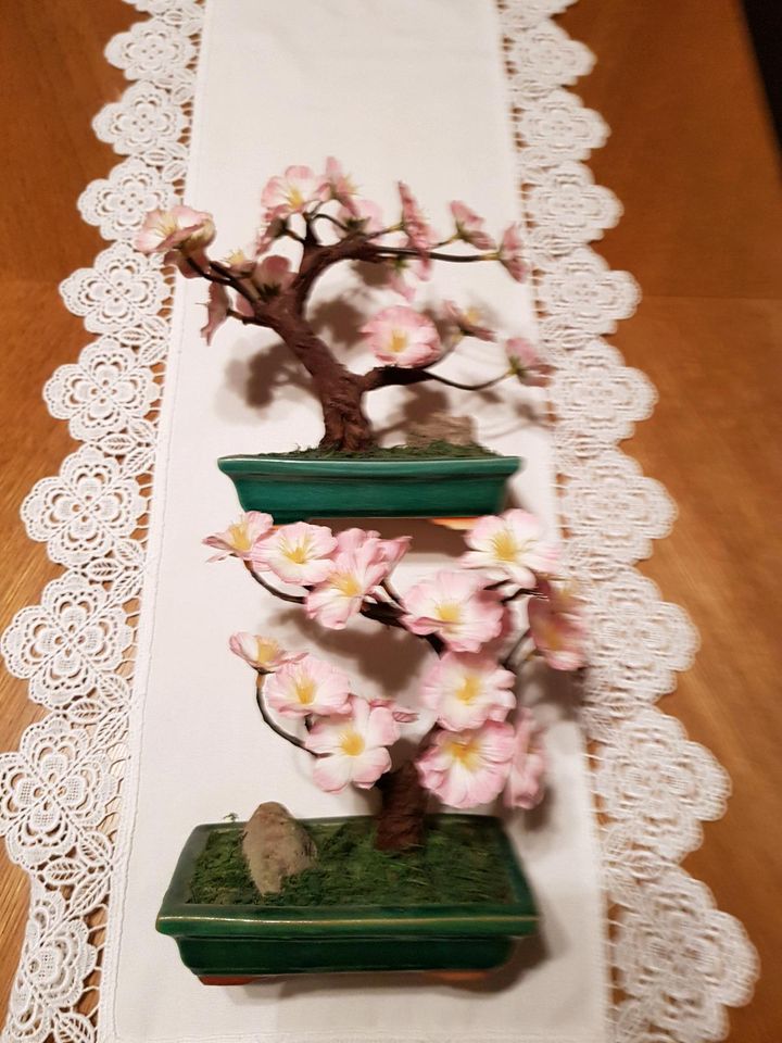 2 Kunstbonsai Kirschblüte in Penzlin