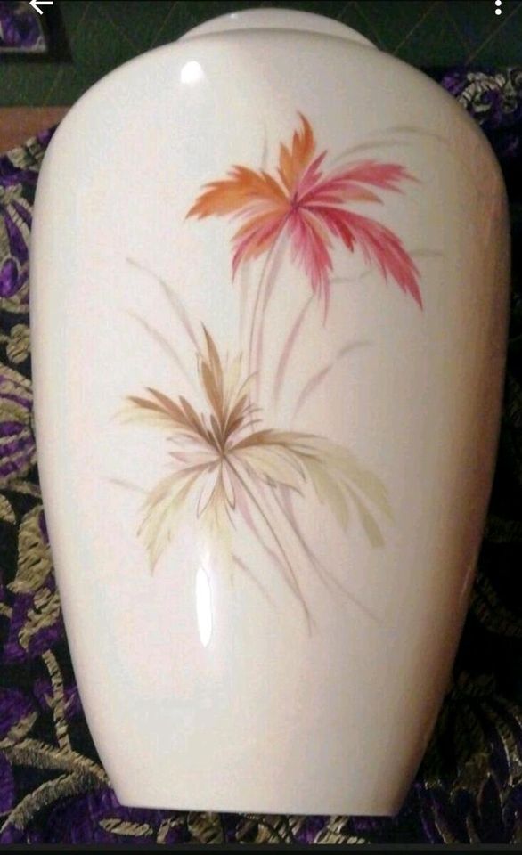 Hutschenreuther Bodenvase, 50er, vintage, 50er, Vase in Rabenau