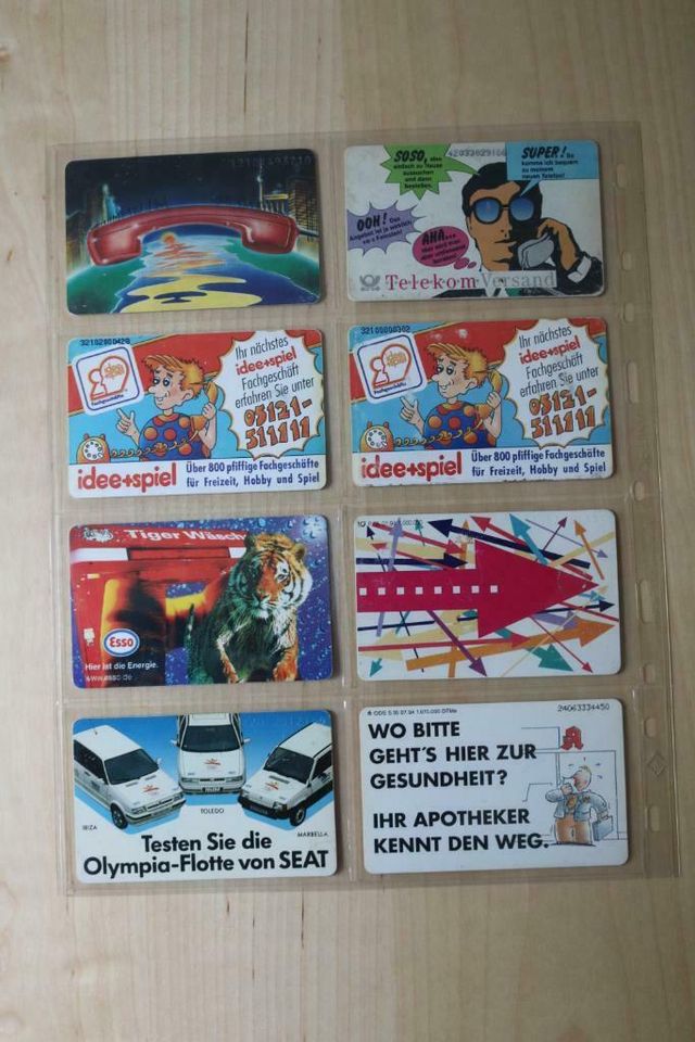 Auflösung große Telefonkarten-Sammlung in Bad Kreuznach