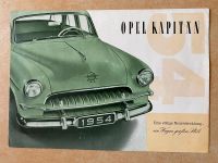 Alter Autoprospekt Opel Kapitän von 1954 Dortmund - Mitte Vorschau