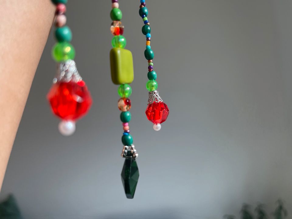 Durga Anhänger Hindu Gott deko Indien Ornament Geschenk Perlen in Düsseldorf