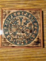 Vegvisir Wikinger Runen Wandbild Deko Epoxid Nordrhein-Westfalen - Lügde Vorschau