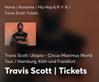 2x Sitzplätze Travis Scott: Utopia - Circus Maximus Tour Köln Nordrhein-Westfalen - Bornheim Vorschau