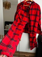 Monki Pyjama-Set mit Karos Flanell Rot Neuwertig Berlin - Reinickendorf Vorschau