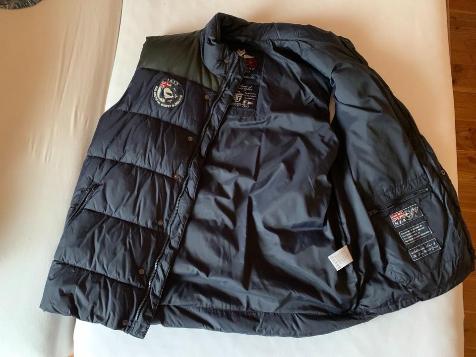 Herren Weste New Zealand Auckland Gr. XXL 54/56 blau wie neu in Bad Honnef