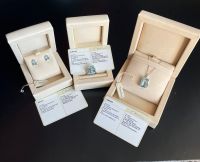 Miluna 750 Gold / Diamant Collier , Ohrringe und Ring Neuwertig Nordrhein-Westfalen - Frechen Vorschau