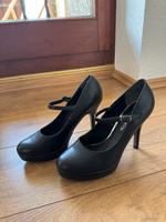 Schwarze Riemchen-High Heels 10cm Tamaris Größe 38 Baden-Württemberg - Altbach Vorschau
