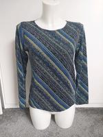 Kriss Pullover Pulli Shirt - Glitzer/Lurex - Gr.S - bunt - Top Wandsbek - Hamburg Farmsen-Berne Vorschau