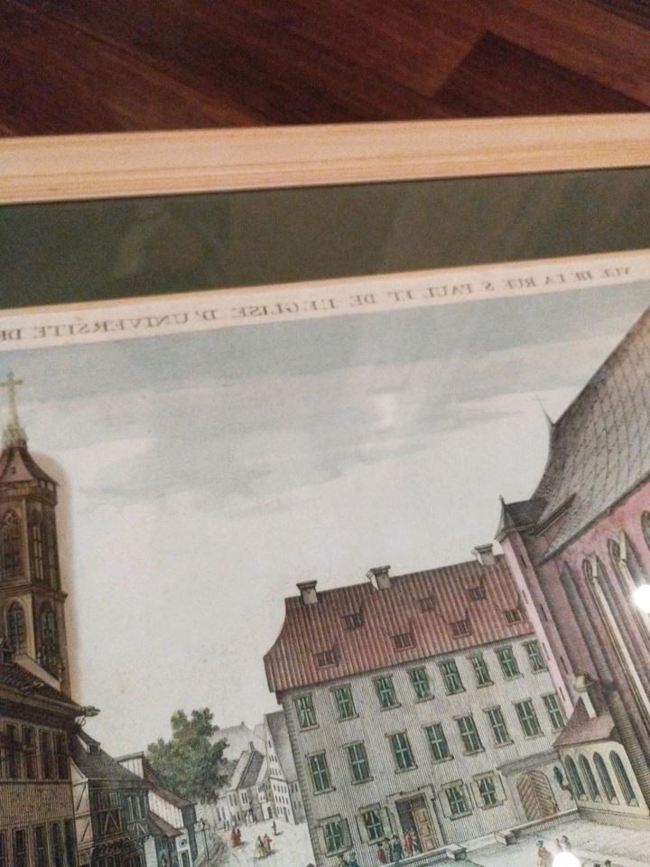 2 Augsburger Guckkastenbilder Göttingen Balthasar Frederic Leizel in Spalt