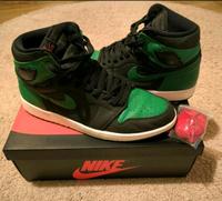 Nike Air Jordan One Retro High Pinegreen Gr. 45,5 Bayern - Neusäß Vorschau