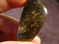 49 ct - SOLID MATRIX BOULDER OPAL; Queensland -AUSTRALIEN Mecklenburg-Vorpommern - Neubrandenburg Vorschau