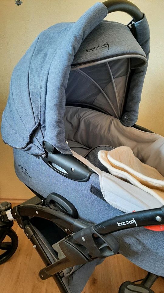 Kinderwagen, Buggy, Knorr Baby Voletto Emotion, Light Blue in Riedlhütte