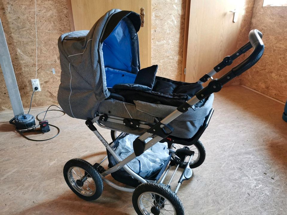 Feder F03 Kinderwagen mit Zubehör in Hainichen