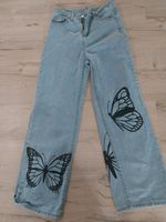 Jeans mit Schmetterlinge Sachsen-Anhalt - Havelberg Vorschau