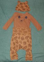 Baby Outfit Wickelboddy Mütze Hose Bärchen Gr. 56 Nordrhein-Westfalen - Bergisch Gladbach Vorschau