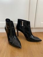 Versace Jeans schwarze Lackleder Pumps Stiefelette Saarbrücken-West - Altenkessel Vorschau