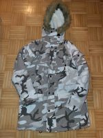 Dicke Carhartt Winterjacke/ Parka mit Fellkapuze Camouflage. Leipzig - Connewitz Vorschau