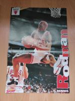 Poster mit Dennis Rodman Chicago Bulls + Lars Ricken BVB Dortmund Hannover - Herrenhausen-Stöcken Vorschau