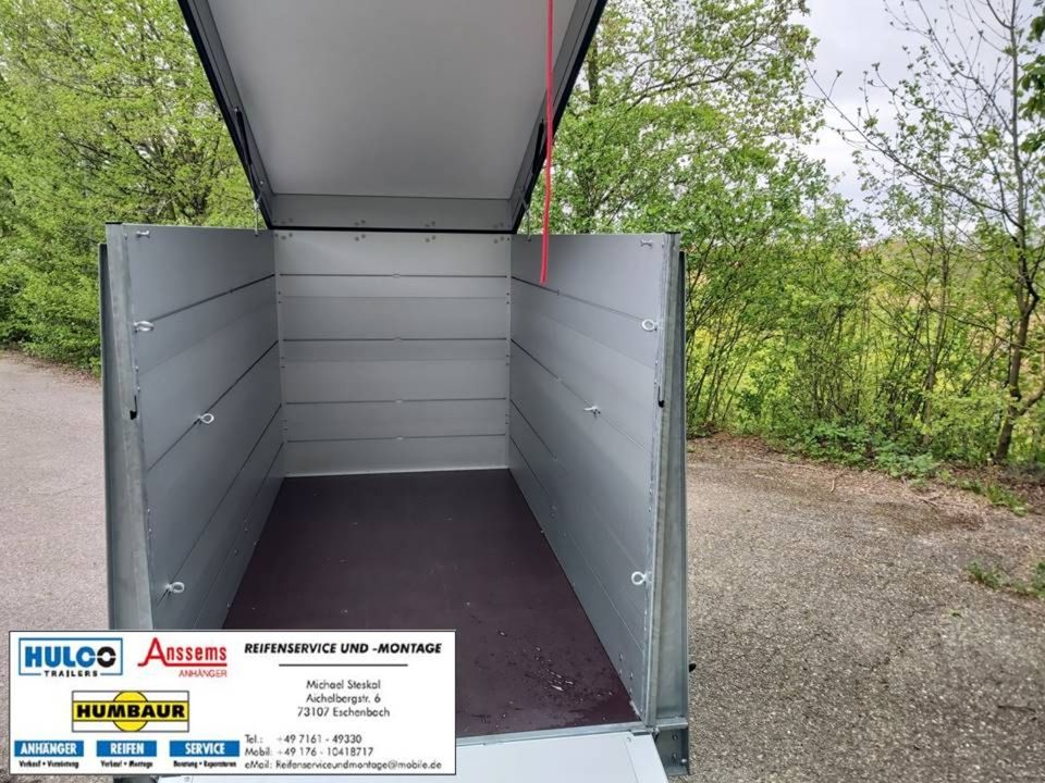 Anssems GTB1200-251x126x118 VT2, neu, PKW-Anhänger, Kofferanhänge in Eschenbach Württemberg