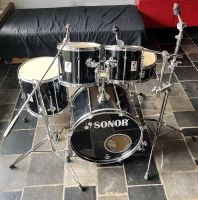 Sonor Force 2000, Schlagzeug, drum-set, 5-tlg. Schwarz Aachen - Aachen-Mitte Vorschau