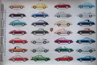 Poster/Plakat: Porsche Modell Historie 356 /911 930 /914 916 /928 Hannover - Kirchrode-Bemerode-Wülferode Vorschau