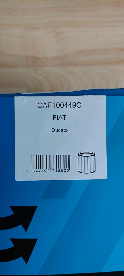 Fiat Ducato Luftfilter Champion CAF100449C NEU!!!!! in Drensteinfurt